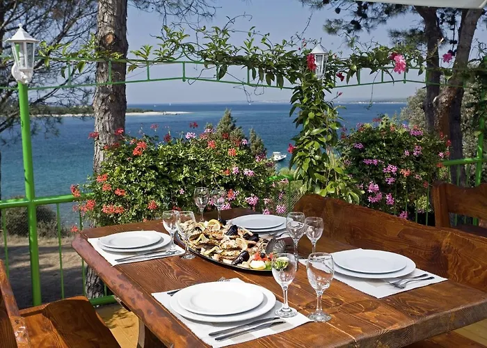 Kamp alanı Camping Adria Mobile Homes In Brioni Sunny Camping