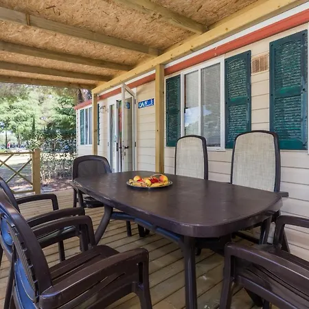 Kamp alanı Camping Adria Mobile Homes In Brioni Sunny Camping Pula